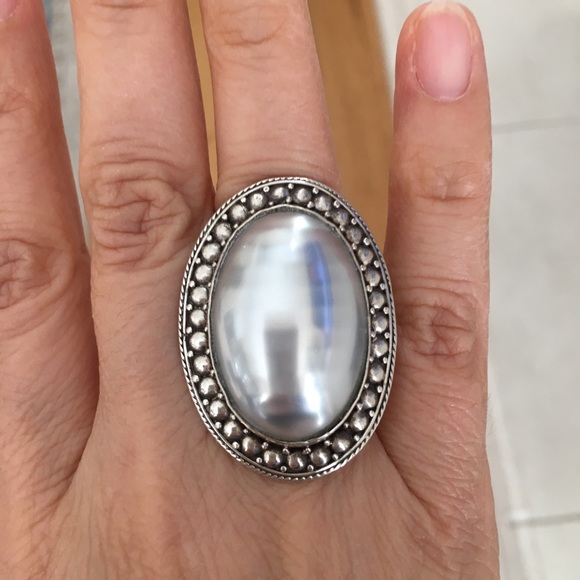 Artisan made solid sterling silver ring - Picture 9 of 11